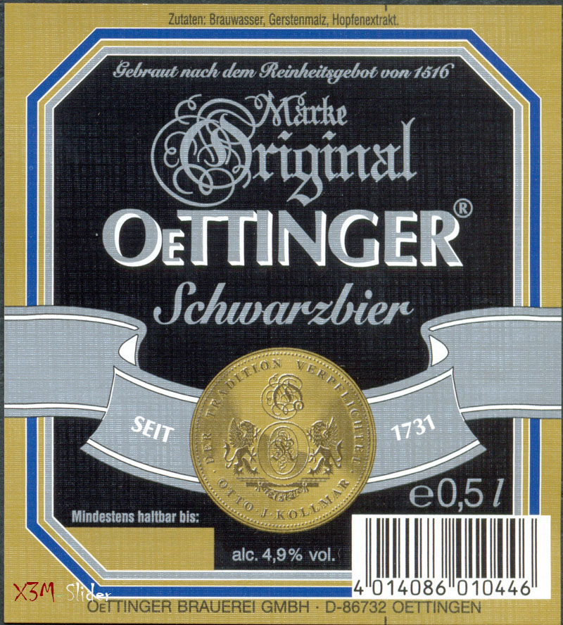 OeTTINGER - Schwarzbier