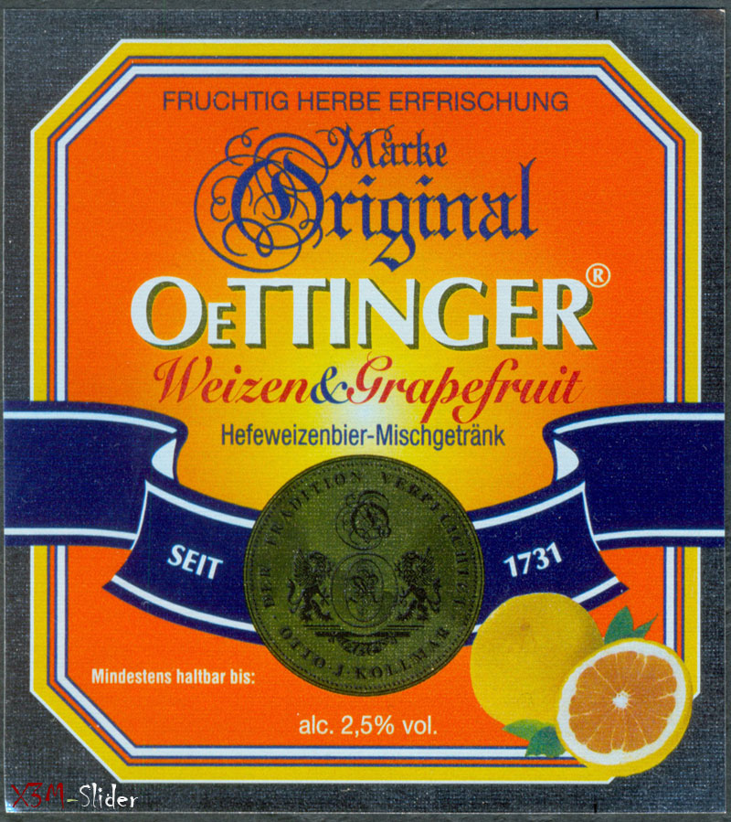 OeTTINGER - Weizen & Grapefruit