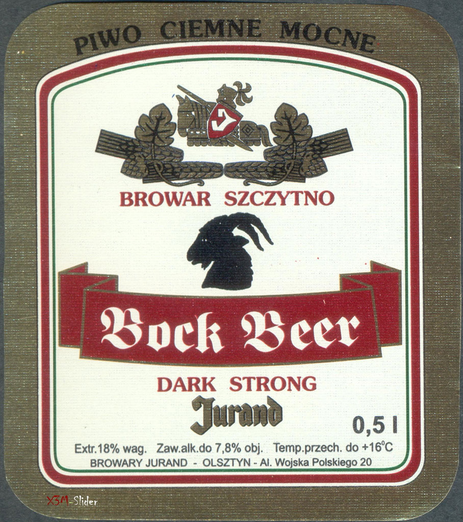 Bock Beer - Dark Strong - Browar Szczytno