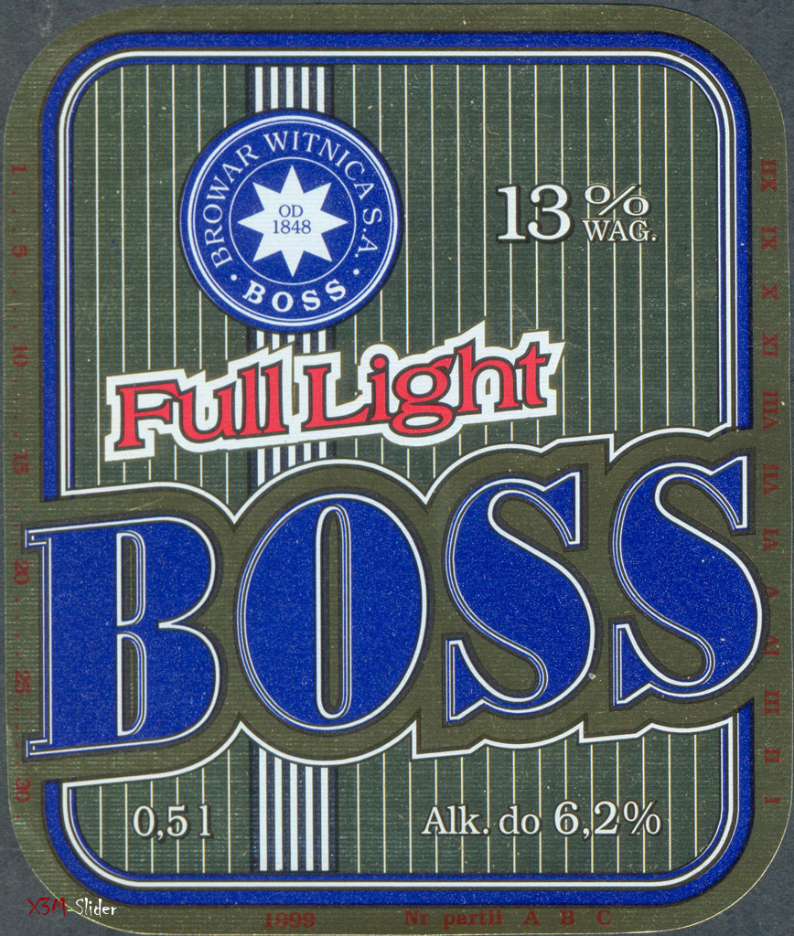 Boss Full Light - Browar Witnica S.A.