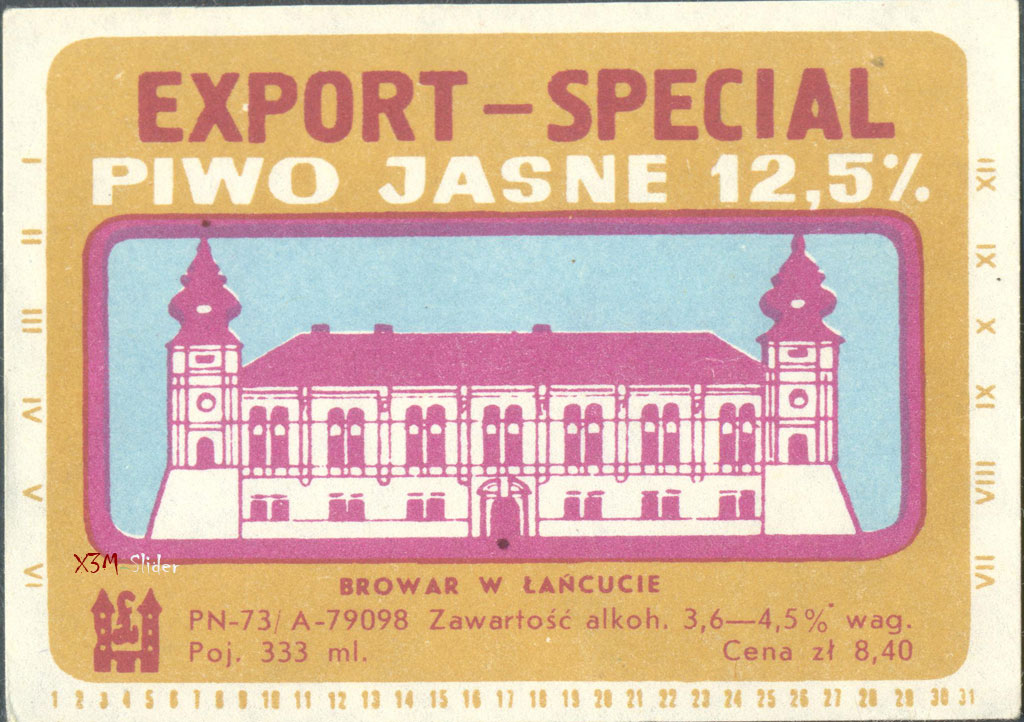 Export - Special - Piwo Jasne 12.5 - Browar W Lancucie