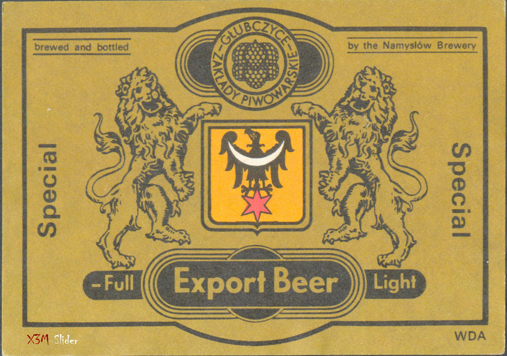 Full Light - Special Export Beer - Browar Namyslow