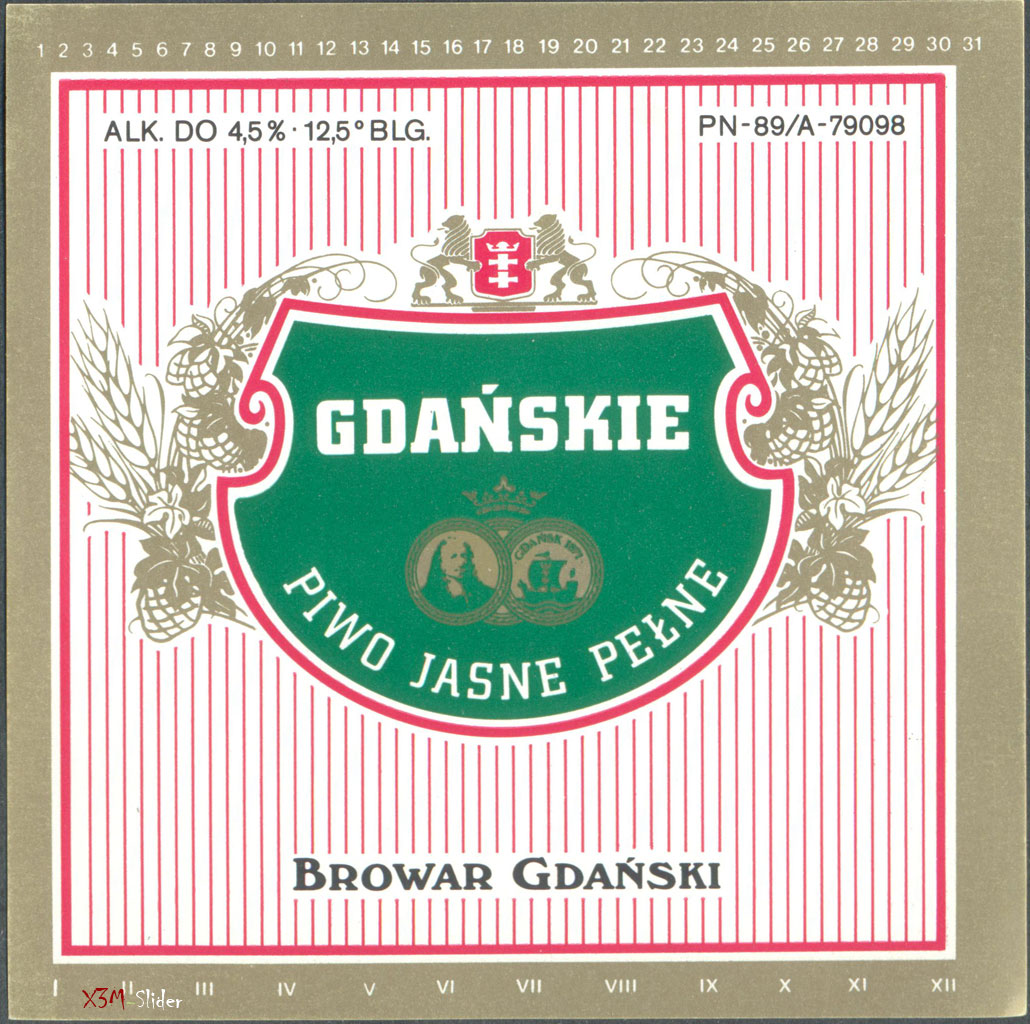Gdanskie - Piwo Jasne Pelne - Browar Gdanski