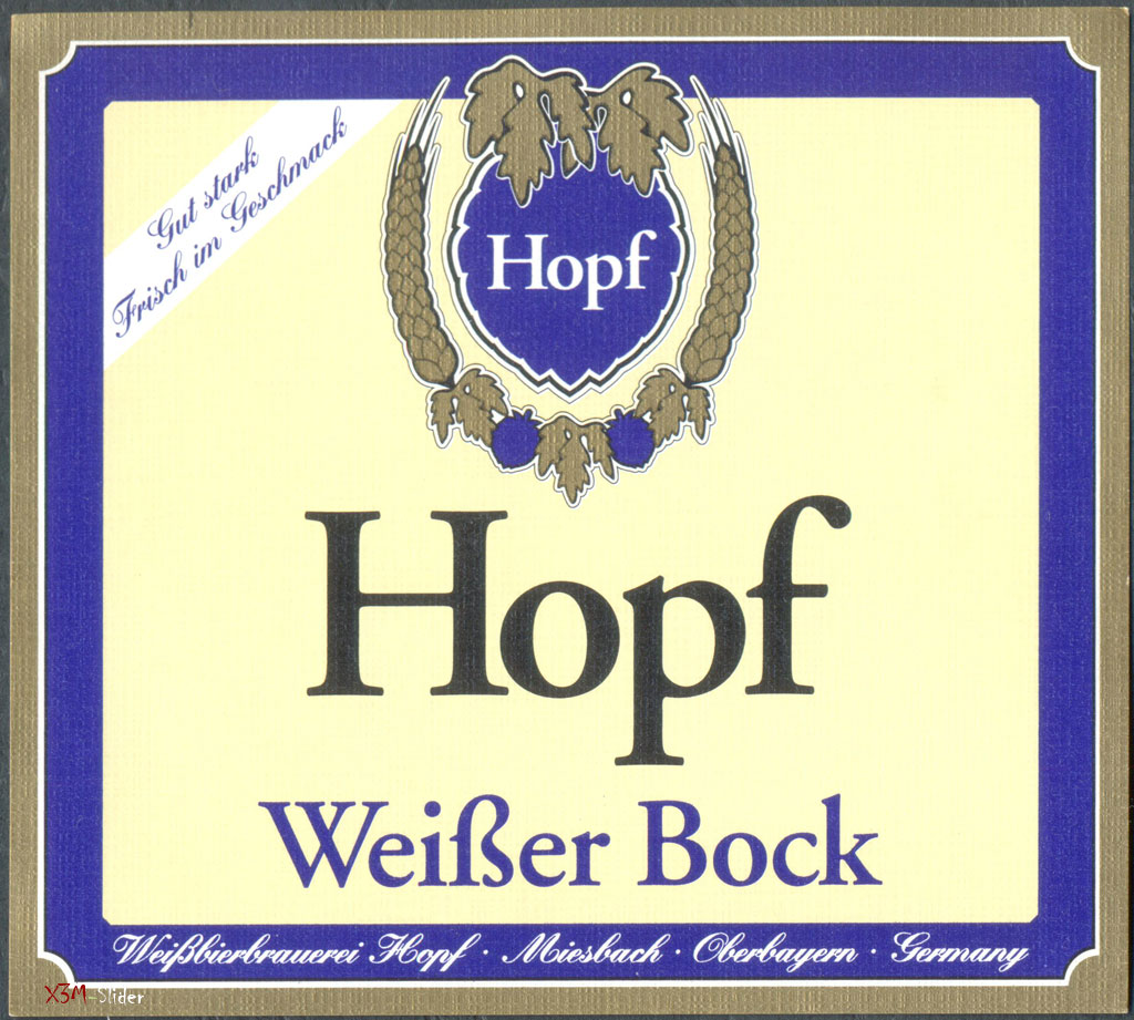Hopf Weiber Bock - Weissbierbrauerei Hopf GmbH Co.