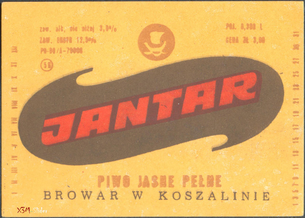 Jantar - Piwo Jasne Pelne - Browar w Koszalinie