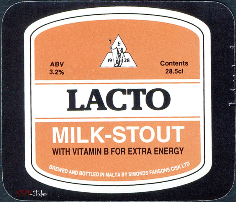 Lacto - Milk-Stout - Brewery Simonds Farsons Cisk LTD