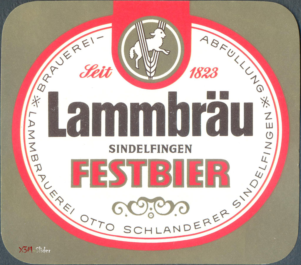 Lammsbrau Festbier - Lammbrauerei Otto Schlanderer Sindelfingen