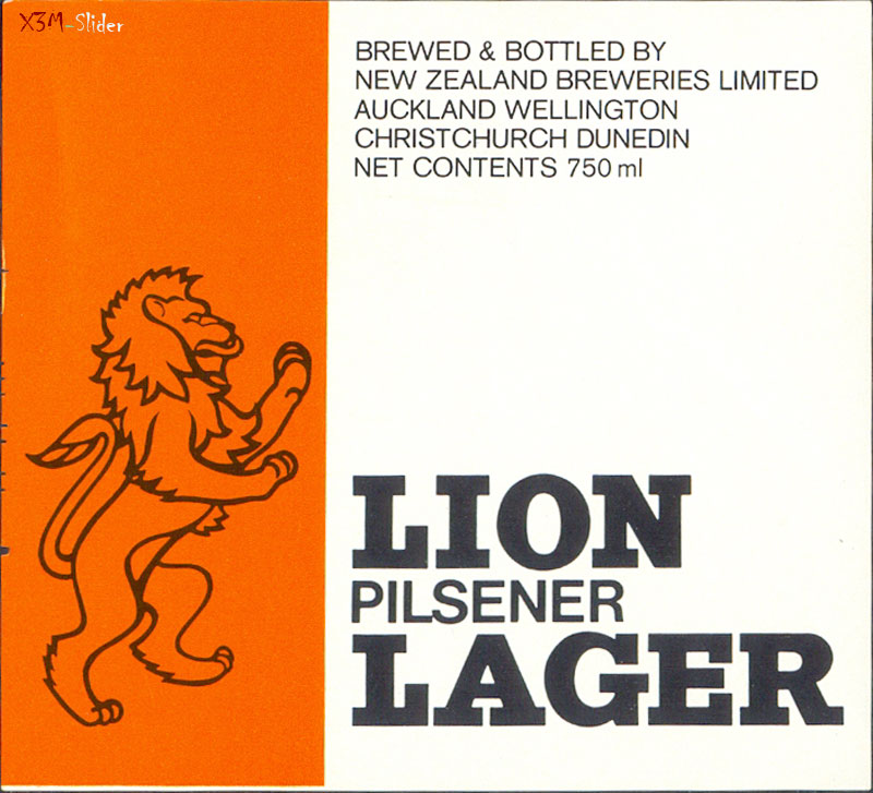 Lion Pilsener Lager - New Zealand Breweries Limited