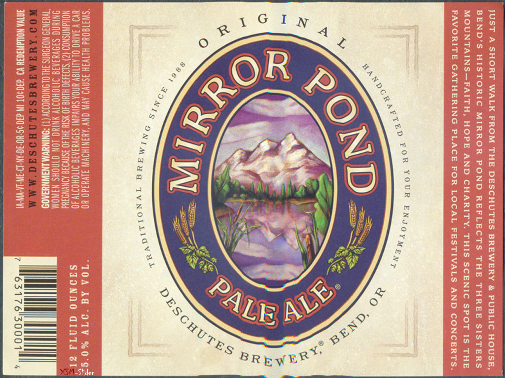 Mirror Pond - Pale Ale - Deschutes Brewery