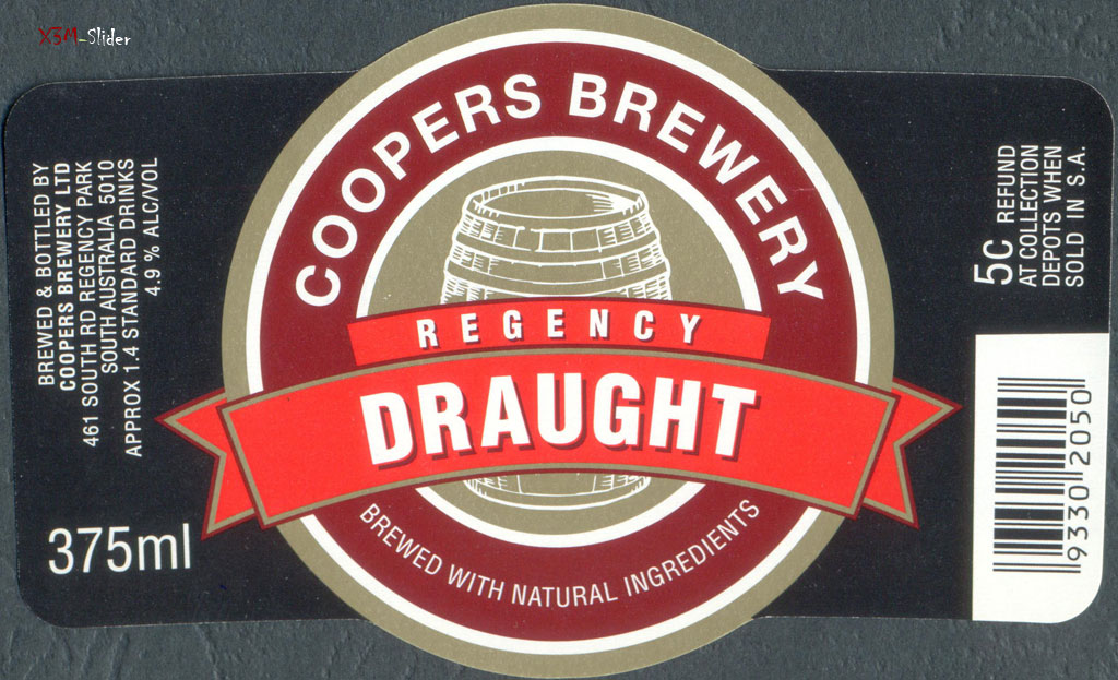 Regency Draught - Coopers Brewery