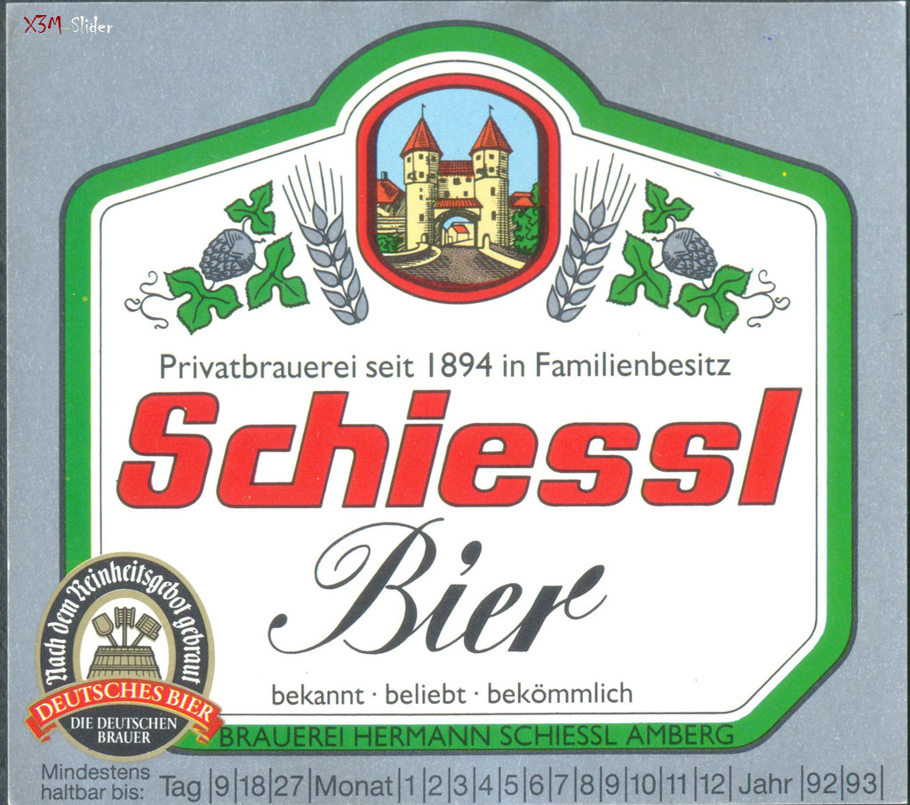 Schiessl Bier - Hermann Schiessl Amberg